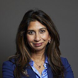 official portrait of suella braverman mp crop 2, 2024